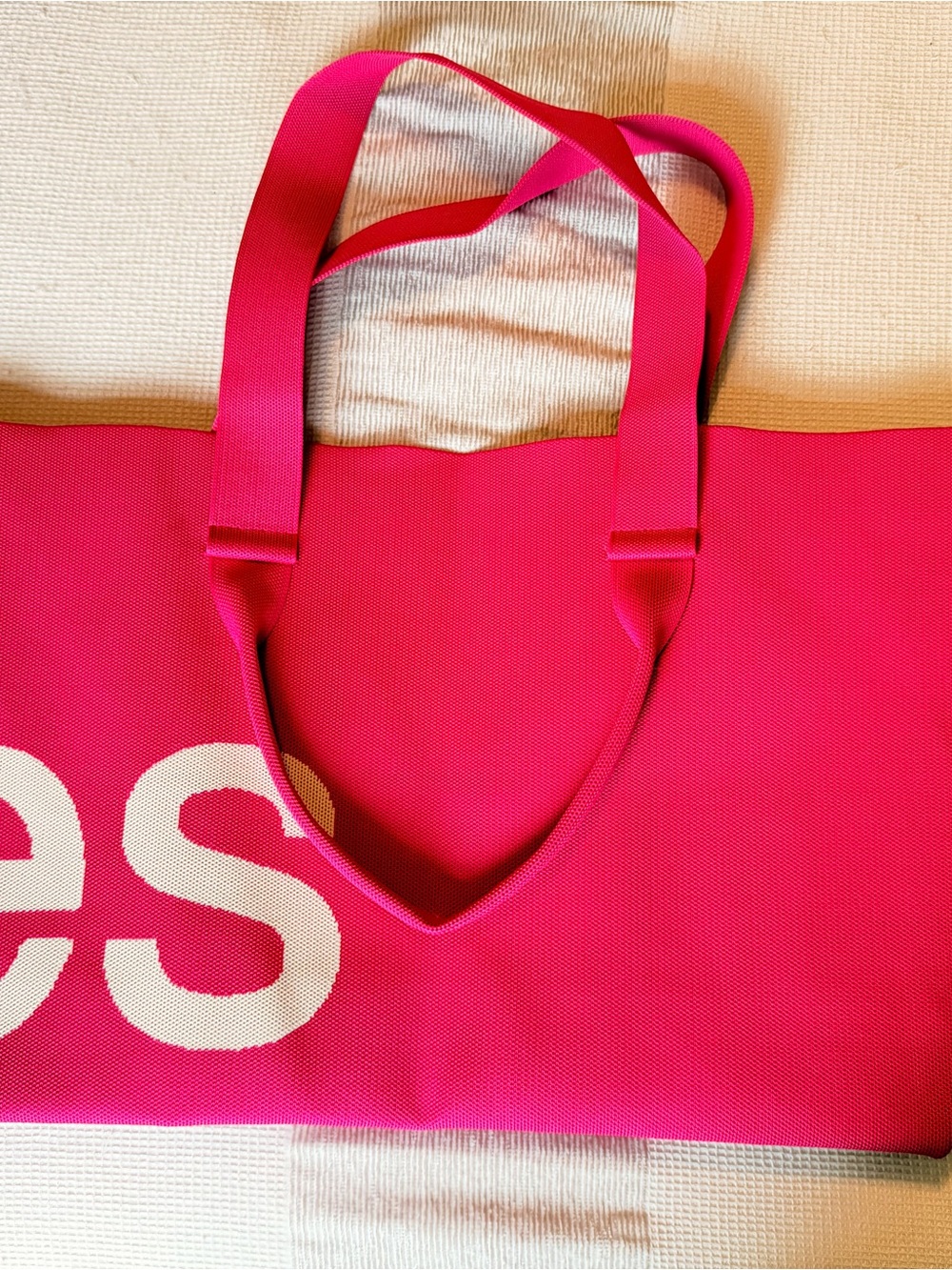 Curves by Sean Brown Tote Bag with Keychain - Picture 2 of 2